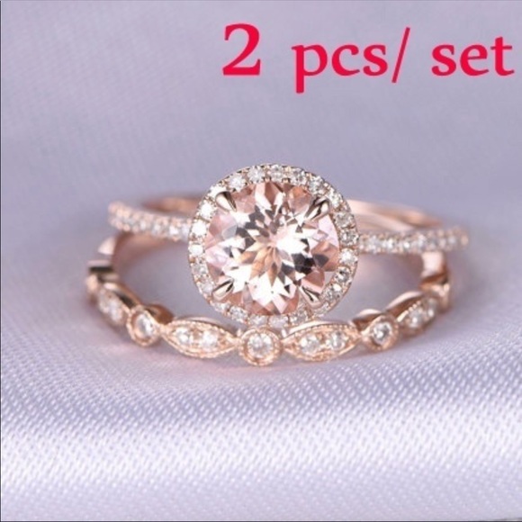All Jewelry 3 for $15 - Rose Gold Pink Crystal Set - Picture 4 of 6